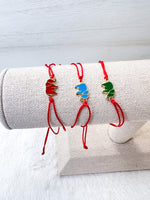 Load image into Gallery viewer, Sterling Red String Bracelet
