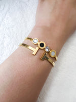 Load image into Gallery viewer, T Bangle Bracelet
