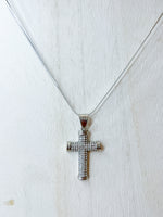 Load image into Gallery viewer, Icy Cross Necklace
