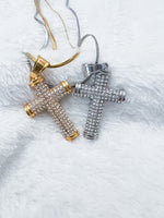 Load image into Gallery viewer, Icy Cross Necklace
