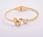 Load image into Gallery viewer, Butterfly Bangle Bracelet
