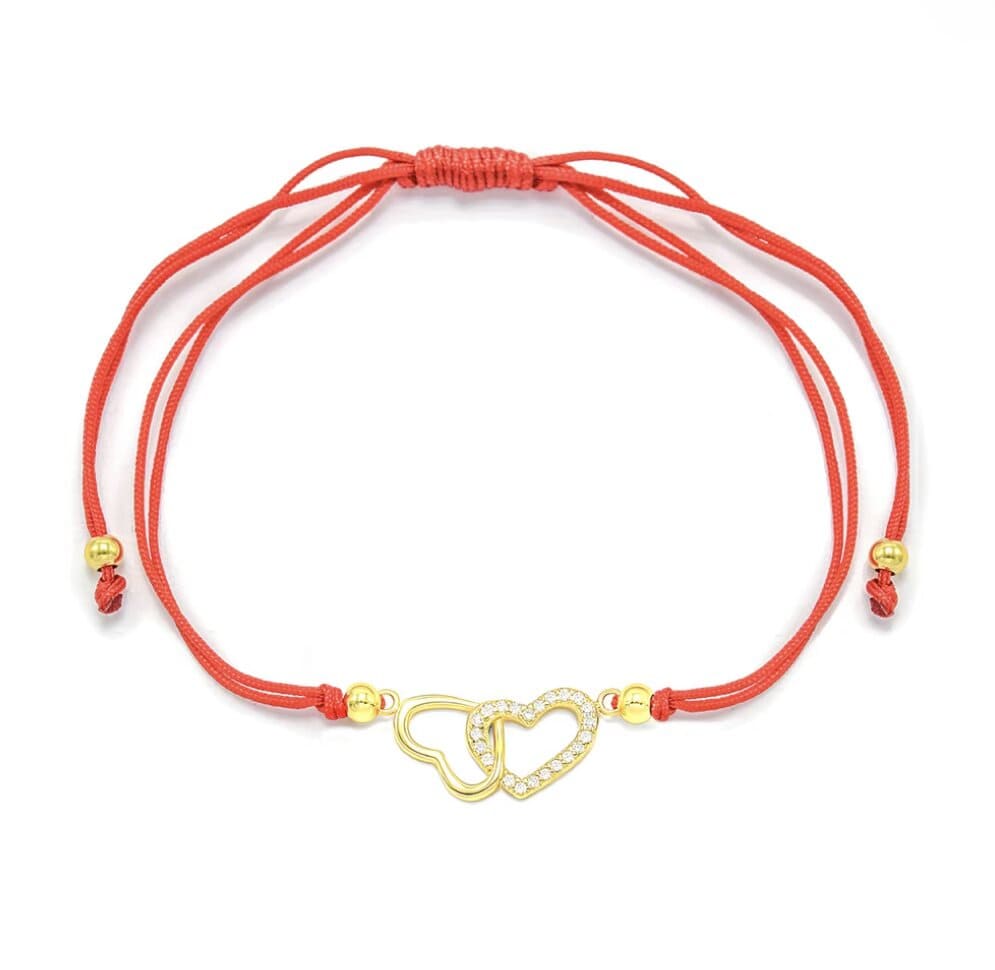 Sterling Red String Bracelet